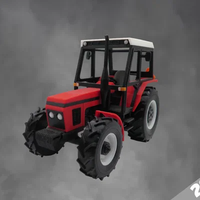 Tractor - Zetor 7745 (NO SUPPORTS) 2023