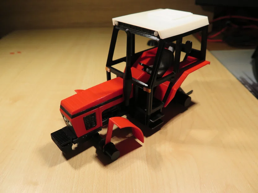 Tractor - Zetor 7745 (NO SUPPORTS) 2023 - Image 7