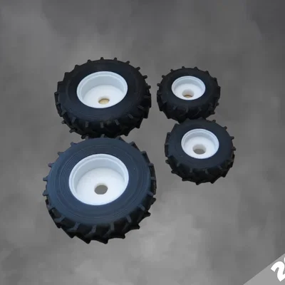 Cập nhật Lốp & Bánh Xe (Zetor Crystal 8045/8145)