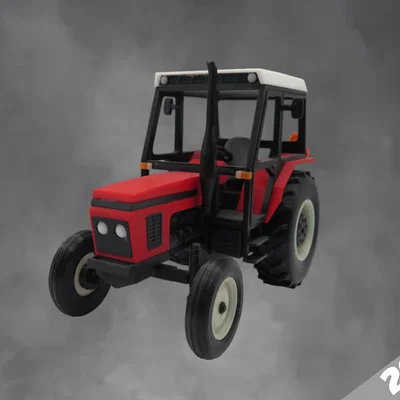 Tractor - Zetor 7711 (NO SUPPORTS) 2023