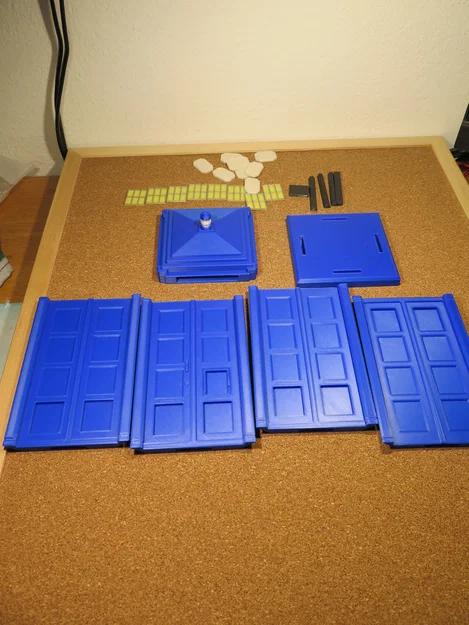 Doctor Who - Tardis Doctor 13/14/15 EXTERIOR 2018-23, NO SUPPORTS & GLUE - Image 2