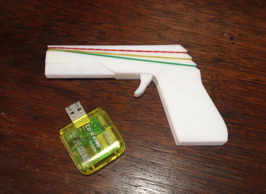 Súng bắn dây thun mini (Mini Rubber Band Gun) - Image 4