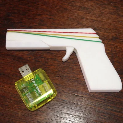 Súng bắn dây thun mini (Mini Rubber Band Gun)