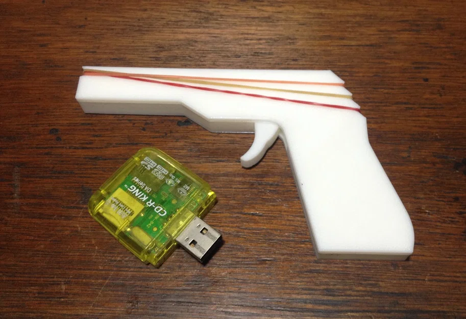 Súng bắn dây thun mini (Mini Rubber Band Gun) - Image 5