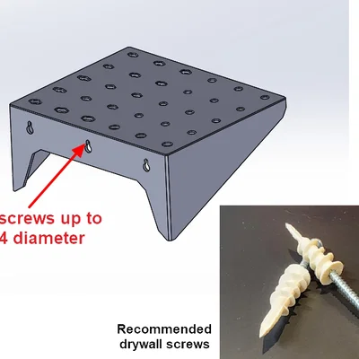 #0149 Kệ/Organizer Treo Tường Đựng Screw Driver