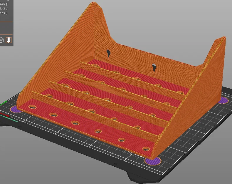 #0149 Kệ/Organizer Treo Tường Đựng Screw Driver - Image 6