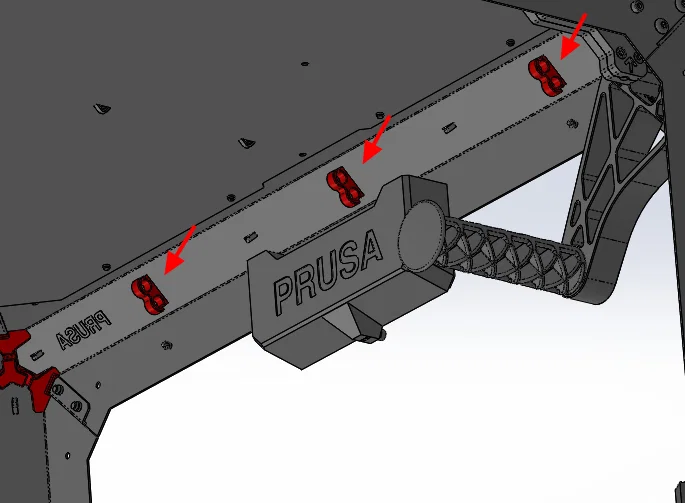 #0146 Kẹp quản lý dây cho Original Prusa Enclosure (OPE) - Image 1