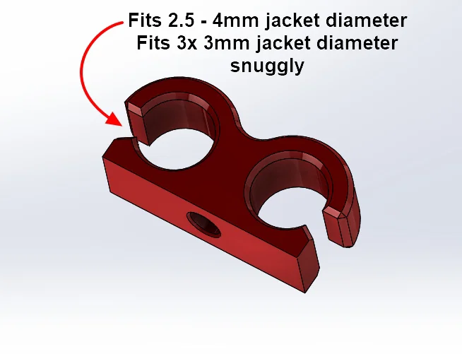 #0146 Kẹp quản lý dây cho Original Prusa Enclosure (OPE) - Image 5