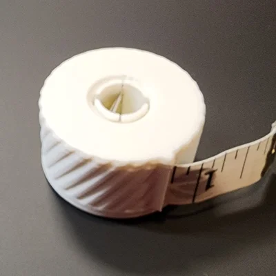 #0137 V2 Ống Cuộn Thước Dây Vải Flexible (Spooler) - Họa Tiết Spiral