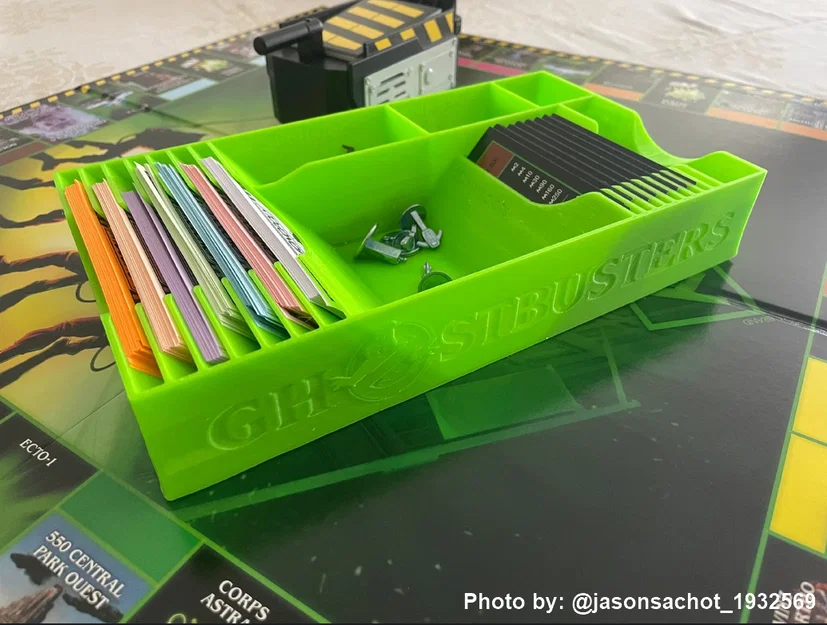 #0136 Khay organizer & khay người chơi Monopoly - Ghostbusters Edition - Image 1