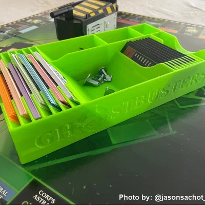#0136 Khay organizer & khay người chơi Monopoly - Ghostbusters Edition