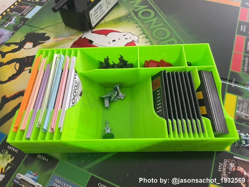 #0136 Khay organizer & khay người chơi Monopoly - Ghostbusters Edition - Image 4