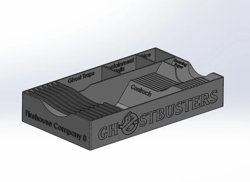 #0136 Khay organizer & khay người chơi Monopoly - Ghostbusters Edition - Image 7