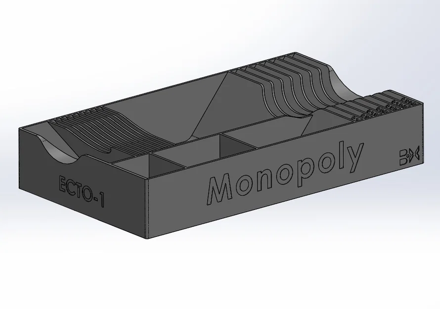 #0136 Khay organizer & khay người chơi Monopoly - Ghostbusters Edition - Image 8