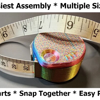 #0129 Ống quấn thước dây vải dẻo (Spooler) [đã thêm size mới]