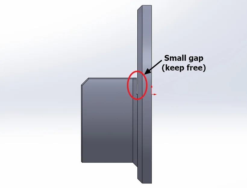 #0119 Ngàm gắn thanh treo rèm IKEA HUGAD (Curtain Rod Mount) - Image 2