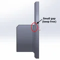 #0119 Ngàm gắn thanh treo rèm IKEA HUGAD (Curtain Rod Mount) - Thumbnail 2