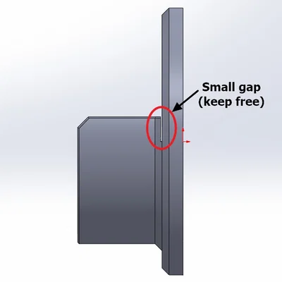 #0119 Ngàm gắn thanh treo rèm IKEA HUGAD (Curtain Rod Mount)