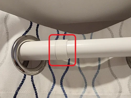 #0119 Ngàm gắn thanh treo rèm IKEA HUGAD (Curtain Rod Mount) - Image 4