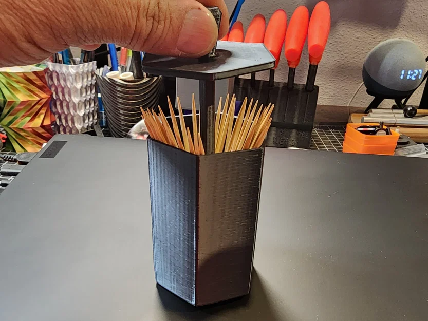 #0116 Hộp nhả tăm <Hexagonal> - Image 3