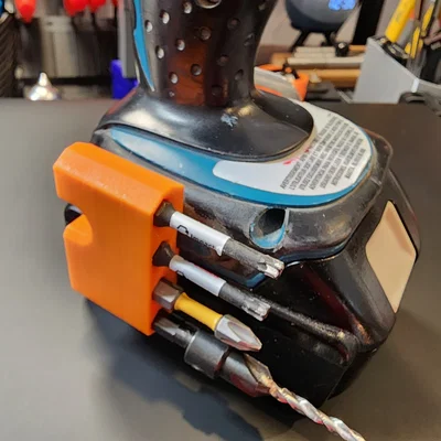 #0111 Holster đựng bit Makita – fit 4 bits