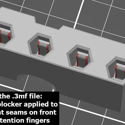 #0111 Holster đựng bit Makita – fit 4 bits