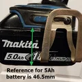 #0109 Giá đỡ máy Makita 18V LXT - Dành cho dòng có móc treo thắt lưng - Thumbnail 5