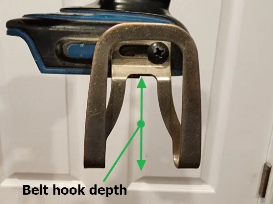 #0109 Giá đỡ máy Makita 18V LXT - Dành cho dòng có móc treo thắt lưng - Image 6