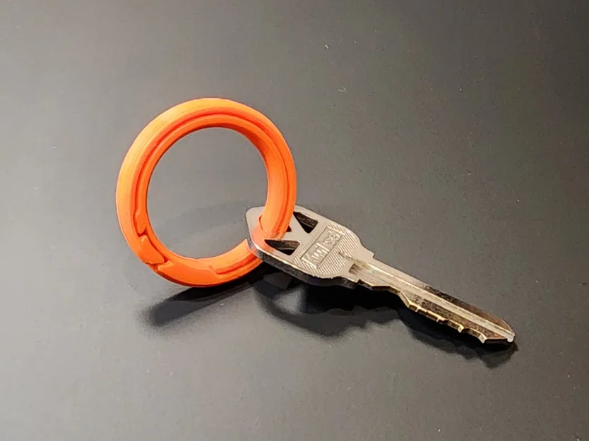 #0110 Vòng móc khóa tách tròn STRONG [3 size] - Bền bỉ cho nhu cầu hằng ngày! - Image 2