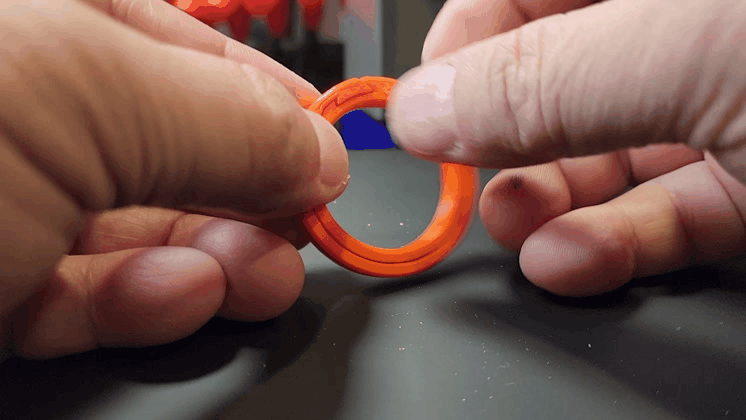 #0110 Vòng móc khóa tách tròn STRONG [3 size] - Bền bỉ cho nhu cầu hằng ngày! - Image 3