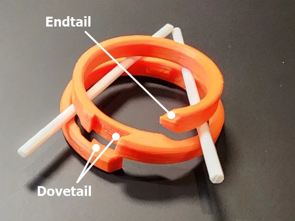 #0110 Vòng móc khóa tách tròn STRONG [3 size] - Bền bỉ cho nhu cầu hằng ngày! - Image 5