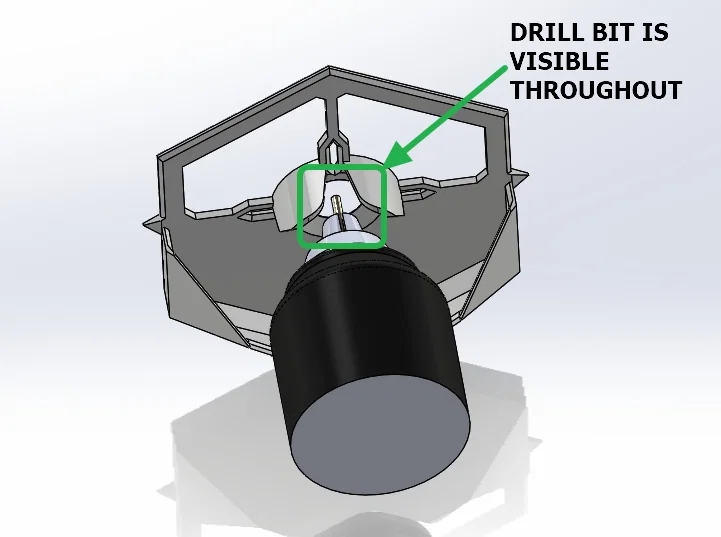 #0108 Bộ Hứng Bụi Khi Khoan [Thiết Kế Lục Giác] - Image 3