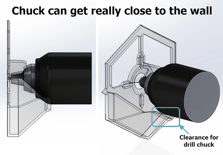 #0108 Bộ Hứng Bụi Khi Khoan [Thiết Kế Lục Giác] - Image 4