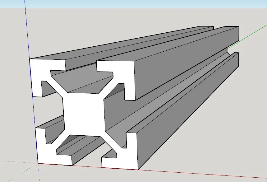 2020 Extrusion (T-slot & V-slot) để dựng mô hình trong CAD - Image 3