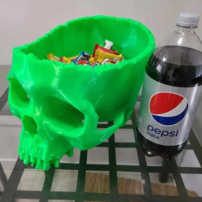 Tô đựng kẹo hình đầu lâu độc đáo trang trí Halloween (Skull Bowl)