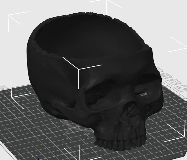 Tô đựng kẹo hình đầu lâu độc đáo trang trí Halloween (Skull Bowl) - Image 2