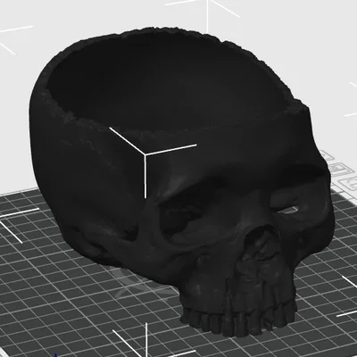 Tô đựng kẹo hình đầu lâu độc đáo trang trí Halloween (Skull Bowl)