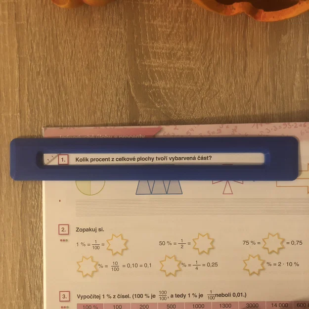 Thước kẻ 18cm hỗ trợ đọc sách - Image 2