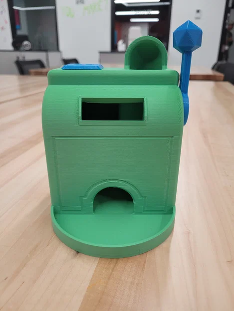 Máy tung xúc xắc Dice Slot Machine với khay chứa rộng (File in 3D) - Image 1