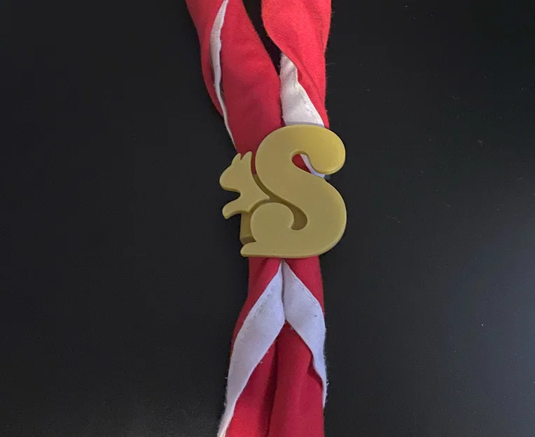 Woggle Sóc (Scouting) - Squirrels Woggle (Scouting) - Image 1