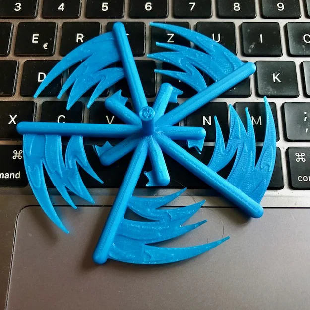 Phụ kiện gậy xoay hiệu ứng chuyển động cho mô hình 7 inch Actionfigure - Image 2