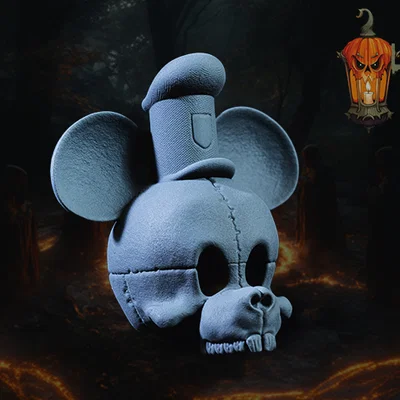 Steamboat Willie Skull (Pre Supported) – Sọ Steamboat Willie (Có sẵn supports)