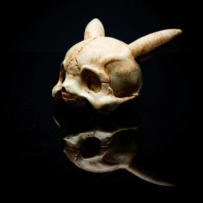 Pikachu Skull (Pre Supported) – Mẫu Xương Pikachu Có Sẵn Support
