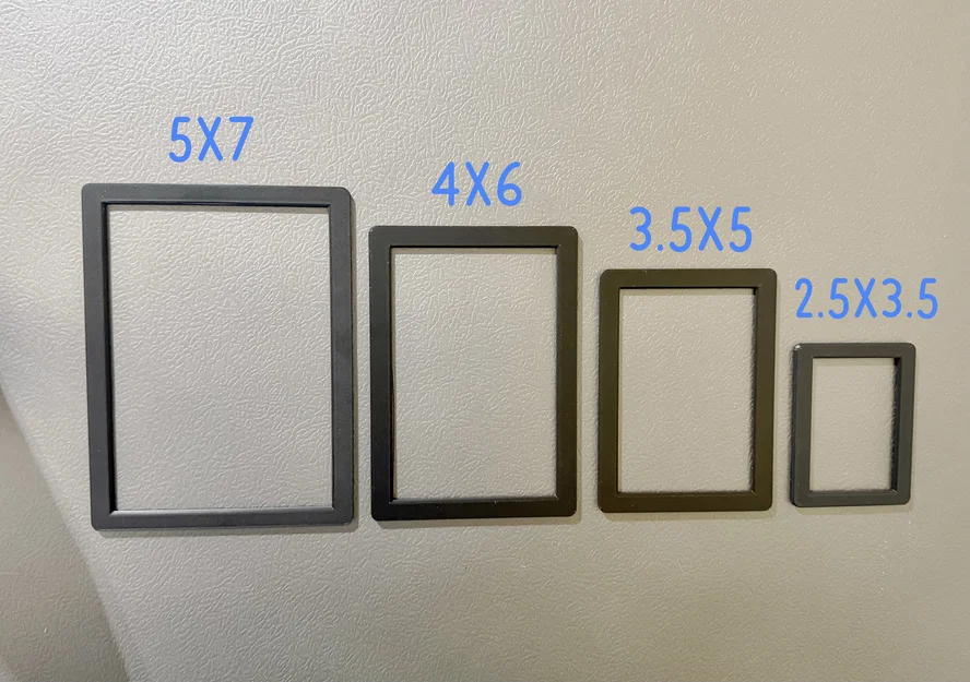 Khung Ảnh Nam Châm (3.5x5, 4x6, 2.5x3.5, 5x7) - Image 1