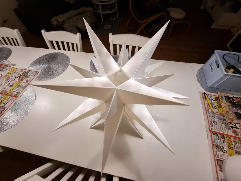 Herrnhut Star – Ngôi sao trang trí - Image 4