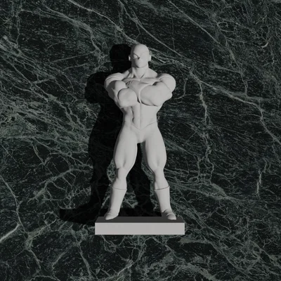 Jiren Dragon Ball Super #17 – Tối ưu cho in 3D