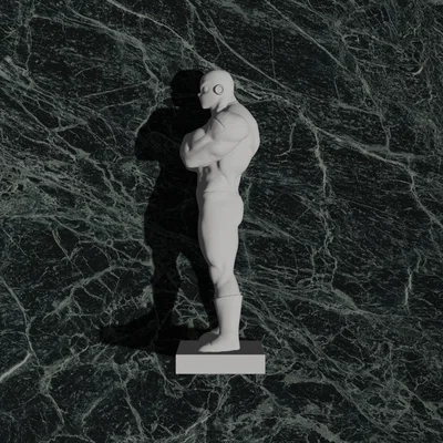 Jiren Dragon Ball Super #17 – Tối ưu cho in 3D