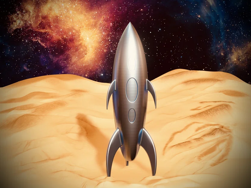 Mô hình tên lửa vũ trụ (Rocket) trang trí cực chất cho người đam mê - Image 2