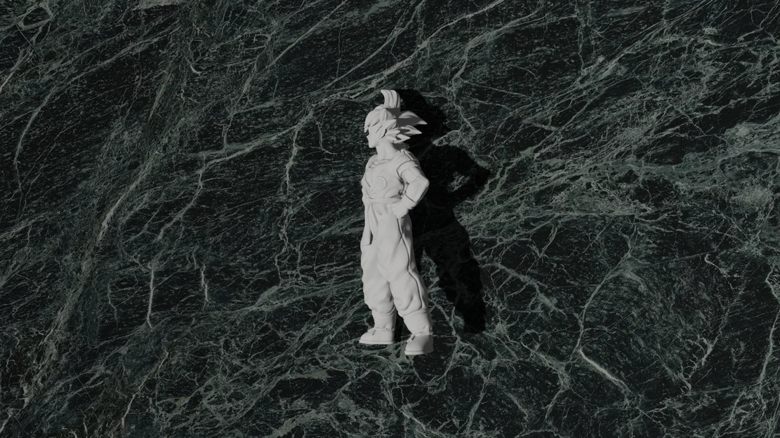 Goku Smile Dragon Ball Z #18 Tối ưu cho In 3D - Image 2