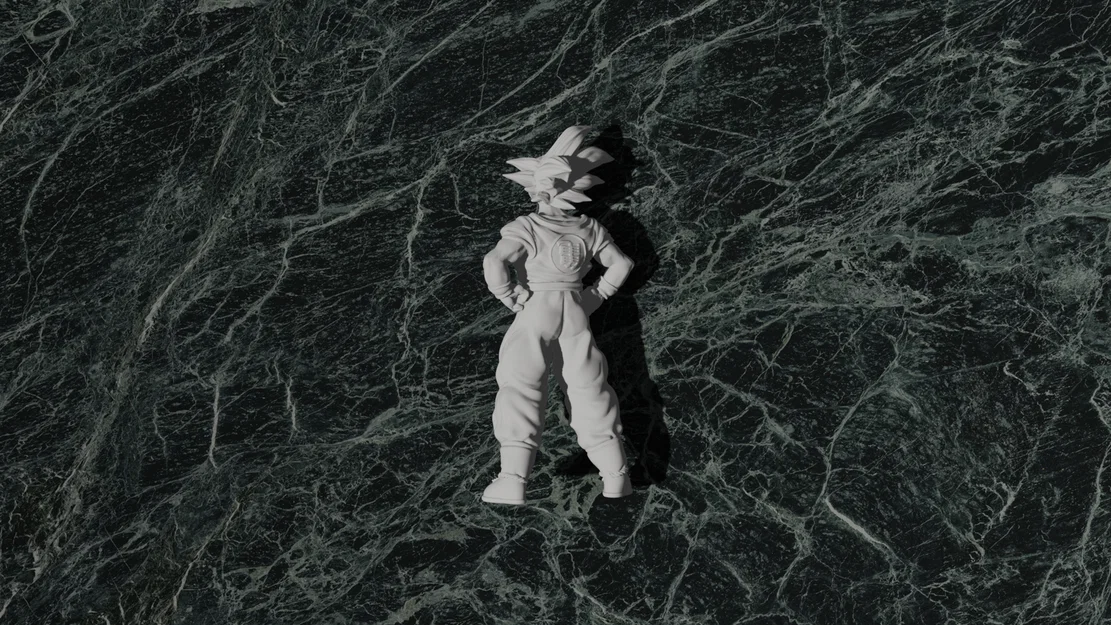 Goku Smile Dragon Ball Z #18 Tối ưu cho In 3D - Image 3